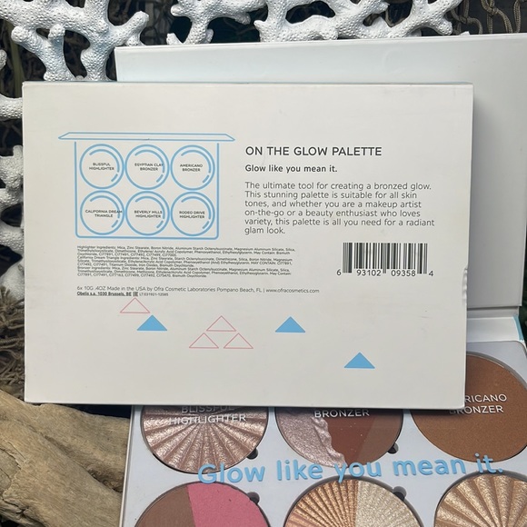 Ofra On The Glow Highlighter Bronzer Summer Glow Face Palette Makeup Cosmetics - Picture 13 of 13